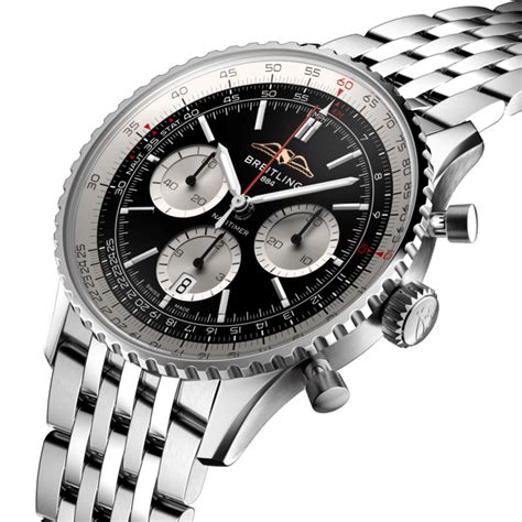 breitling navitimer stahl armband|breitling navitimer.